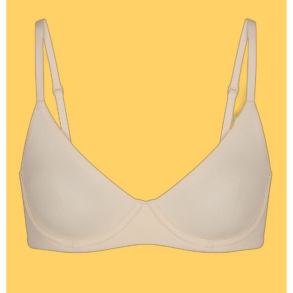 SKIMS Other - NWT 46DDD SKIMS Fits Everybody Unlined Demi Bra Sand Color BR-UWR-2293 Fast Ship
